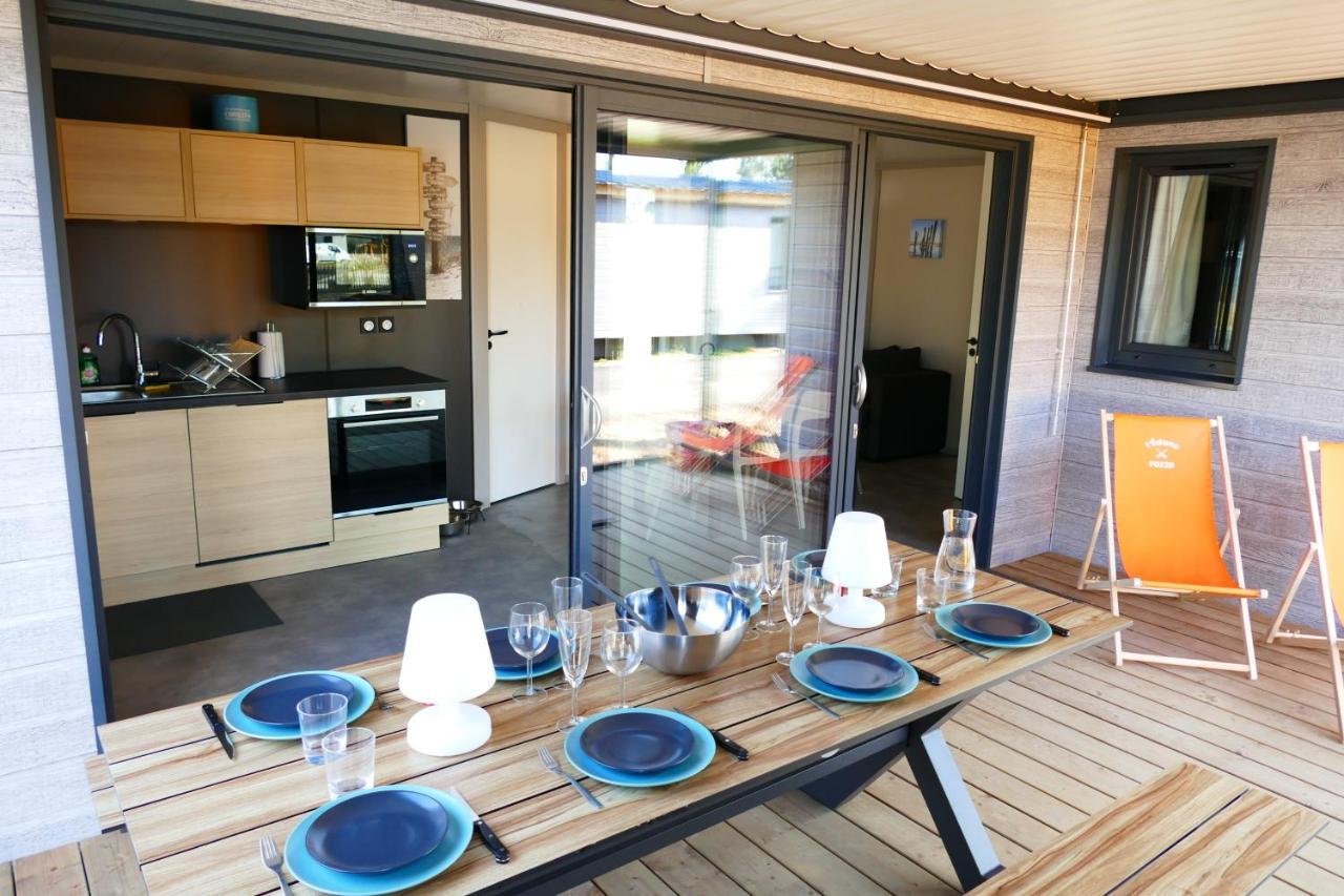 Escales Voyages Cottage Des Dunes - Chalet De 49M2 Climatise - 6 Personnes Jullouville-les-Pins Luaran gambar