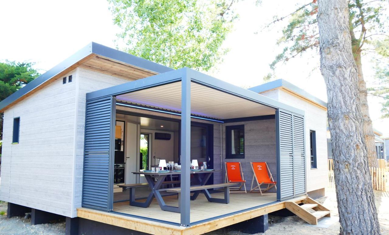Escales Voyages Cottage Des Dunes - Chalet De 49M2 Climatise - 6 Personnes Jullouville-les-Pins Luaran gambar